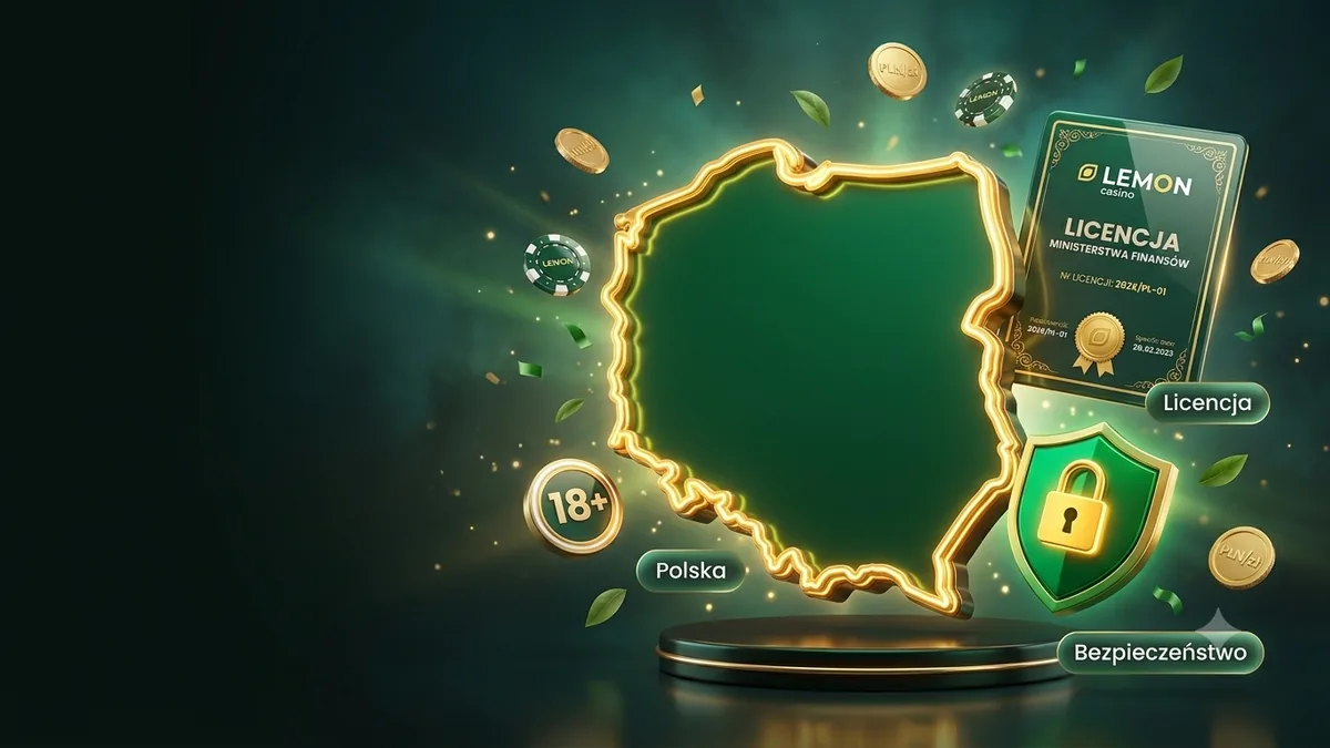 Lemon Casino w Polsce – licencja, bezpieczeństwo i 18+