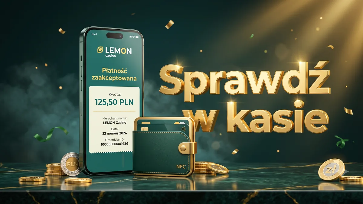 BLIK i MiFinity w Lemon Casino – sprawdź w kasie